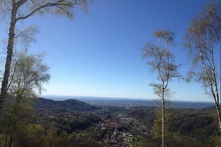 vista valle cervo